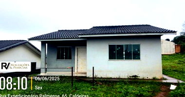 Terreno e Casa em Palmas/PR com 88.23m² de Área Construída