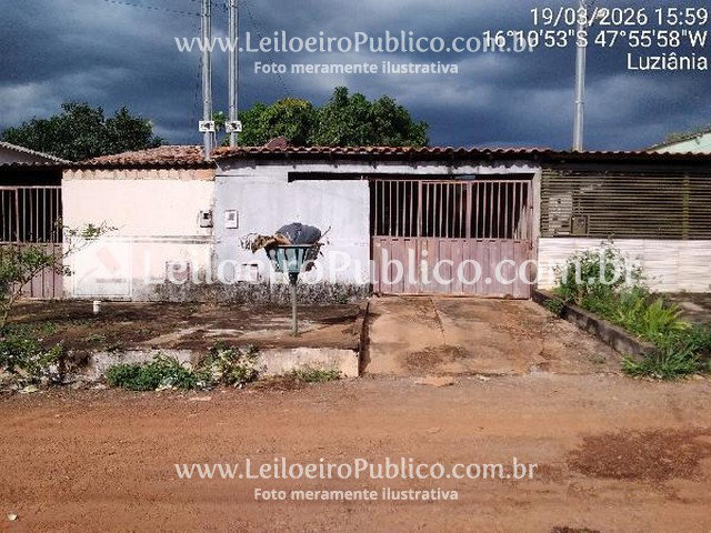 Casa 55,36m² em Luziânia (GO) - 1 vaga, IPTU ativo
