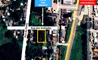 Terrenos com aprox. 929,28m² e Terreno c/ aprox. 309,76m²