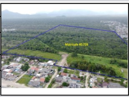 Área Rural com 239.451,92m² em Matinhos/PR