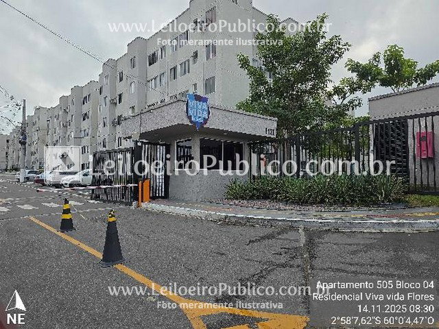 Apartamento 81,26m² em Manaus (AM) - 2 quartos, vaga de garagem