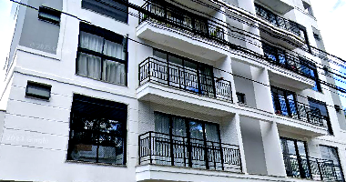 Apartamento 128,78m² com vaga, desocupado, 3º pavimento