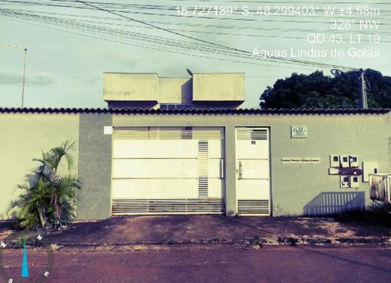 Apartamento 2 Quartos e 1 Vaga em Águas Lindas de Goiás