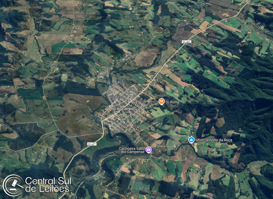 Terreno rural parte ideal 5.623m² em área de mata nativa