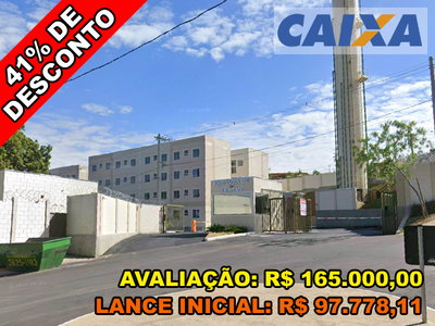 Apartamento 2 Quartos com 56,51m² em Ribeirão das Neves