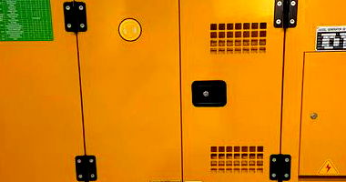 Gerador de Energia a Diesel Novo na Caixa