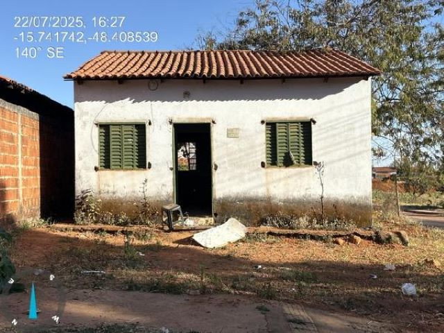 Casa com 2 quartos em Cocalzinho de Goiás/GO