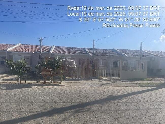 Casa com 2 quartos, 1 banheiro, vaga de garagem e 45,83m² privativos