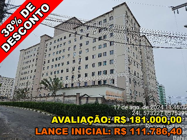 Apartamento 2 quartos, 2 banheiros, 1 vaga, 5m² área privativa
