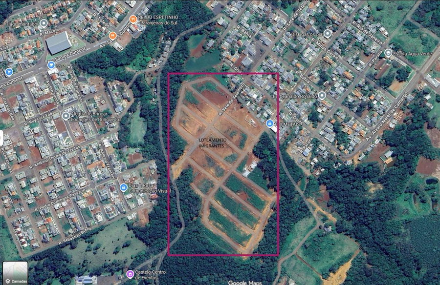 Imóvel Urbano com Área Total de 218.75 m² em Laranjeiras do Sul/PR