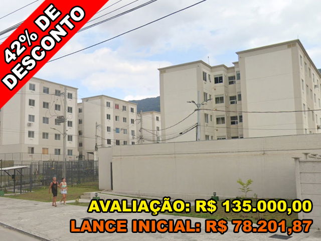 Apartamento 2 quartos, 1 vaga, 40,54m² privativos, desocupado