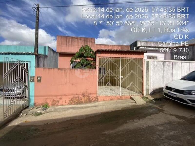 Casa com 3 quartos em Carpina/PE