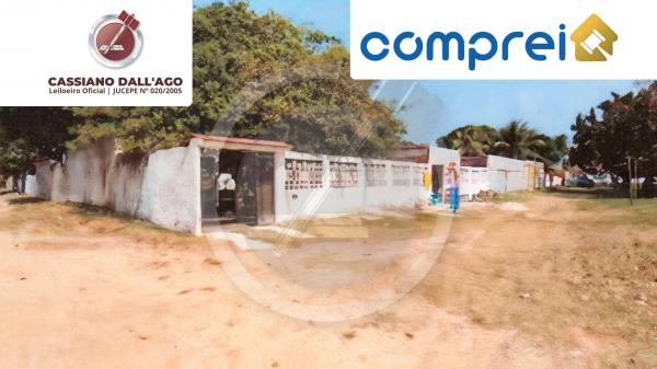 Terreno com Edificações em Ilha de Itamaracá - 582,63m²