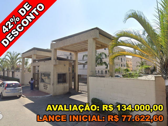 Apartamento 2 quartos, 1 banheiro, 1 vaga, 41.85m² privativos