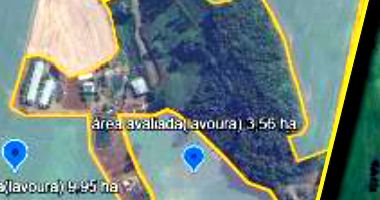 Parte de terras de cultura com 26.000m²