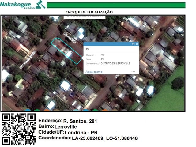 Lote 008 - Terreno com 532m² e 160m² Construída