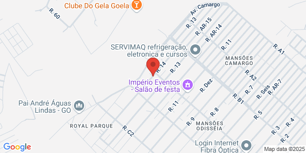 Casa com 2 Quartos e Varanda em Águas Lindas de Goiás