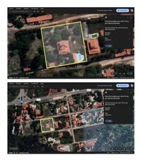 Terreno com casa residencial e piscina em Aquiraz/CE