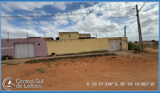 Casa em Acu/RN com 195m² de terreno