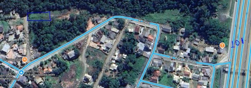 Imóvel com área de 386,40 m² em Biguaçu, SC