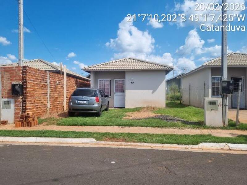 Casa 2 quartos com 43,85m² e 2 vagas em Catanduva/SP