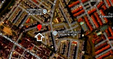 Apartamento 45m² com 2 quartos, 1 banheiro e 1 vaga de garagem