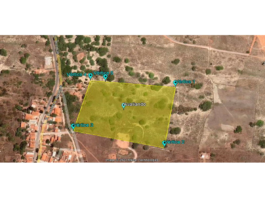 Terreno de 41.000 m² em leilão