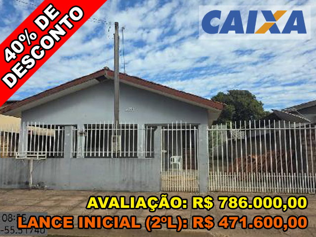 Casa em Sinop/MT: 360m² terreno, 3 quartos, 2 banheiros