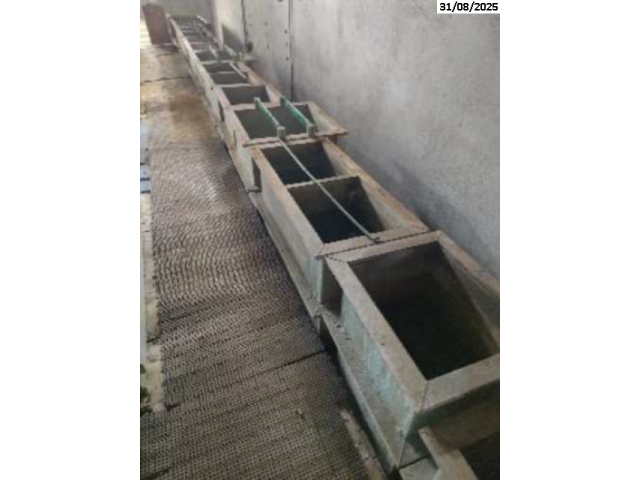 Tanques com barramento e Tanques de lavagem
