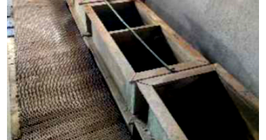 Tanques com barramento e Tanques de lavagem