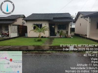 Terreno com 200m² e Casa de 65m² - 2 Quartos