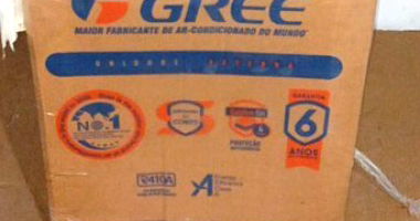 Condensadora Gree 9.000 220V - Equipamento em Leilão