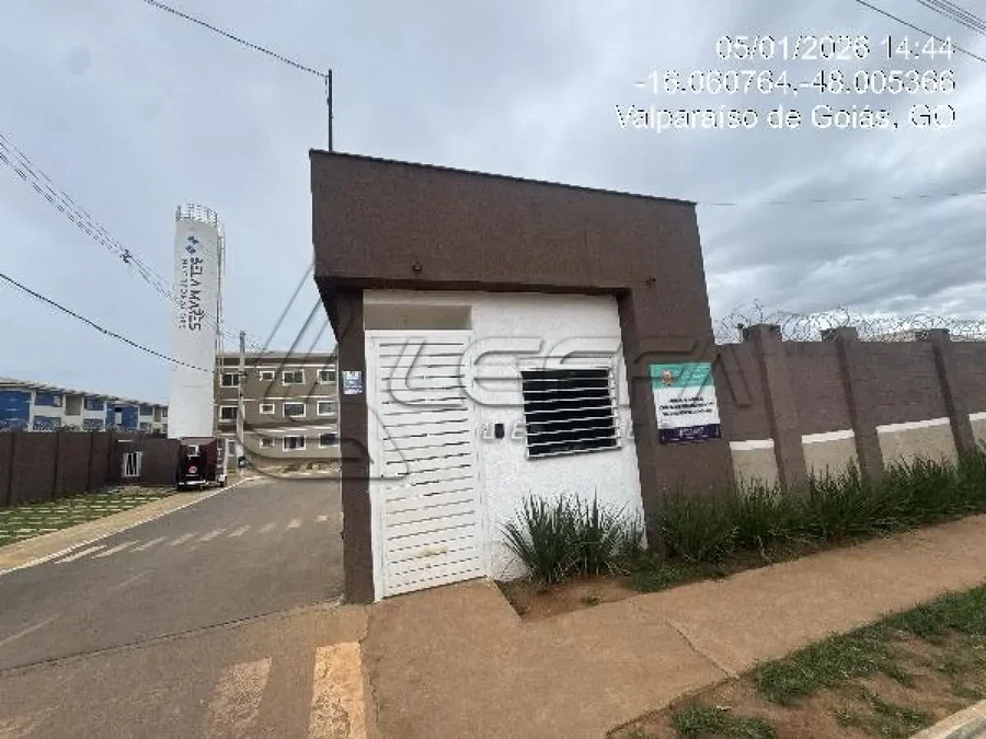 Apartamento com 1 quarto e vaga de garagem em Valparaíso de Goiás