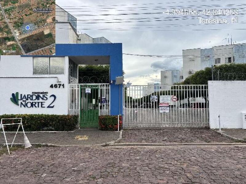Apartamento com 2 Quartos e Vaga de Garagem em Teresina