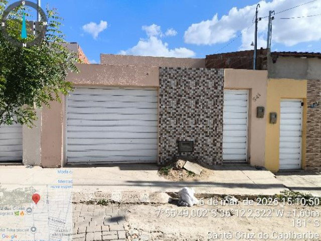 Casa com 2 quartos, 67,25m², área de serviço e terraço