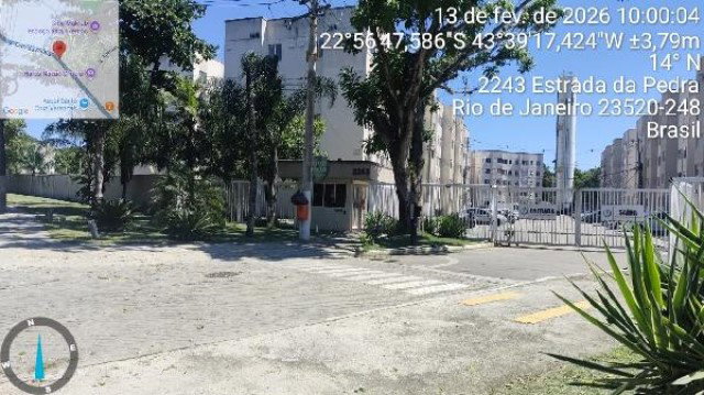 Apartamento com 2 quartos, 66,3m², Santa Cruz, RJ