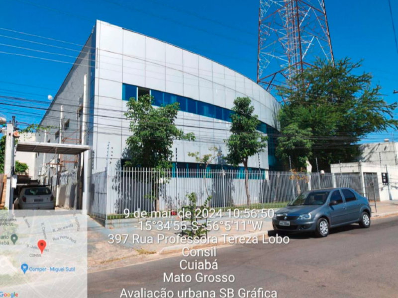 Prédio Comercial Amplo em Cuiabá/MT com 3.240m² de Terreno