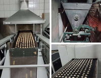 02 Fornos com Esteira Contínua para Biscoitos