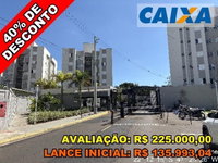 Apartamento com 2 quartos e vaga de garagem em Leme/SP