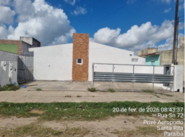 Casa n°04 em Santa Rita - PB com 3 dormitórios e área residencial