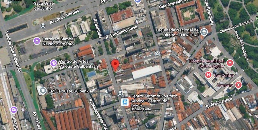 Casa no Centro do Rio de Janeiro com 3 quartos e 2 banheiros