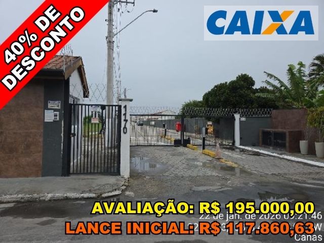 Casa com 2 quartos em Canas/SP