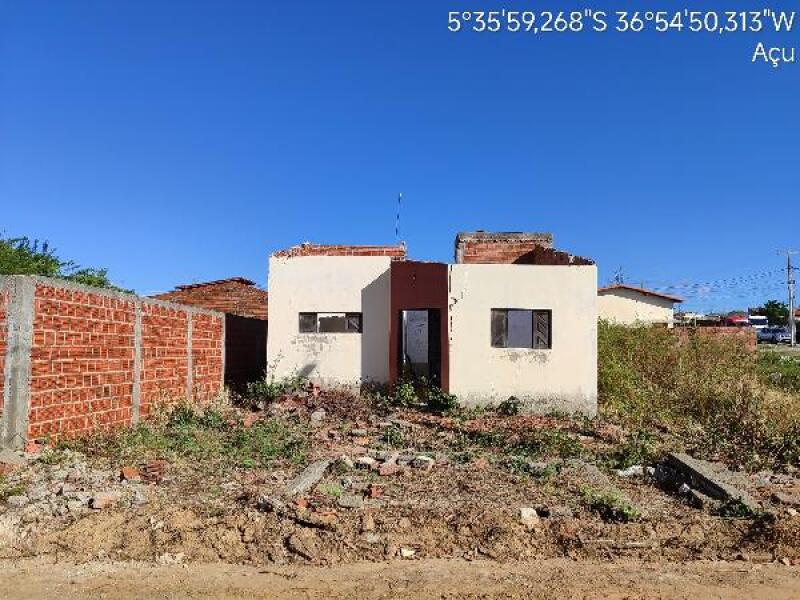 Casa com 2 Quartos e 2 Banheiros em Açu/RN