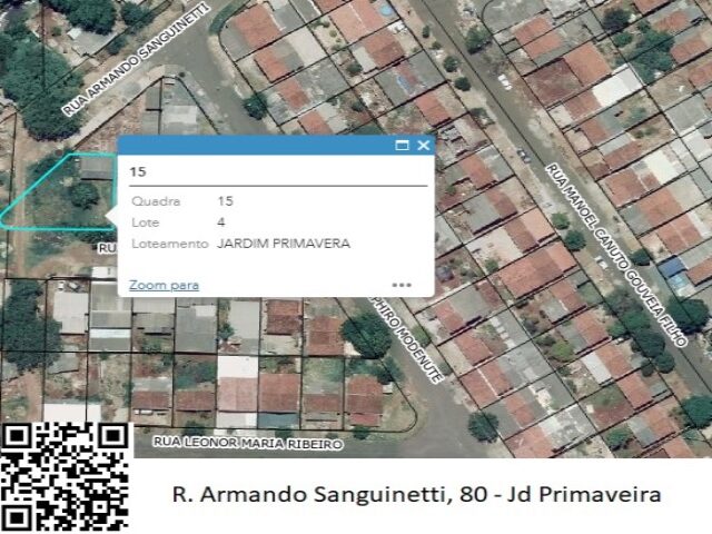 Lote com Residência Simples de 60m² em Londrina/PR