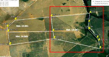 Área de Terras com 433,6083 ha em Chapada dos Guimarães/MT