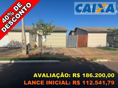 Casa com 2 Quartos e 55m² em Três Lagoas/MS