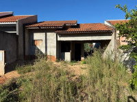Terreno 240m² em Perobal/PR com construção inacabada