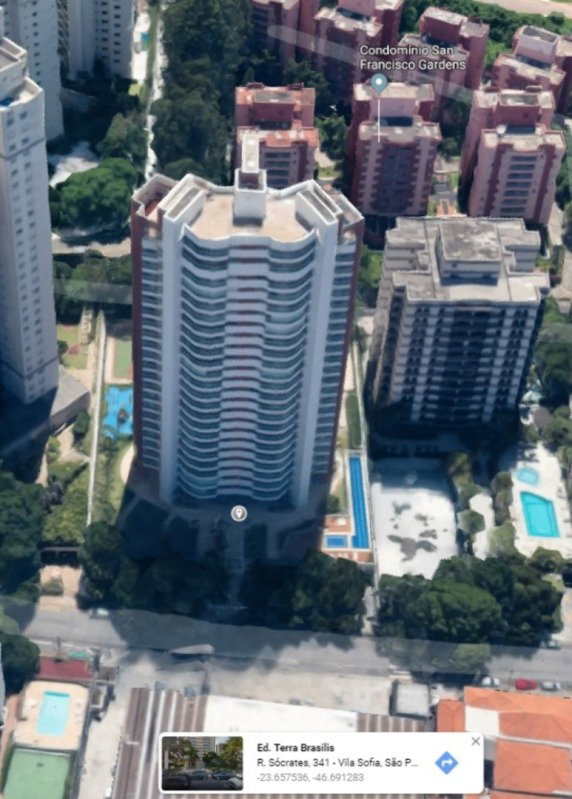 Apartamento Duplex de Cobertura com 4 quartos e 440m²