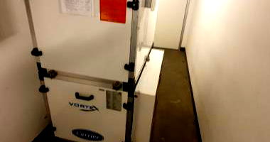 FANCOIL MARCA CARRIER VERTICAL CONVENCIONAL