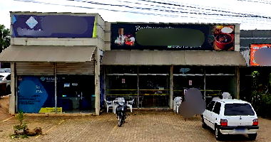Prédio Comercial com 3 banheiros e 429,96 m² construídos - Ocupado